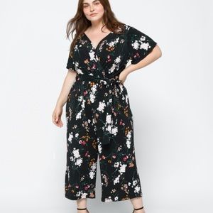 Stitch Fix Floral Jumpsuit sz 3X
